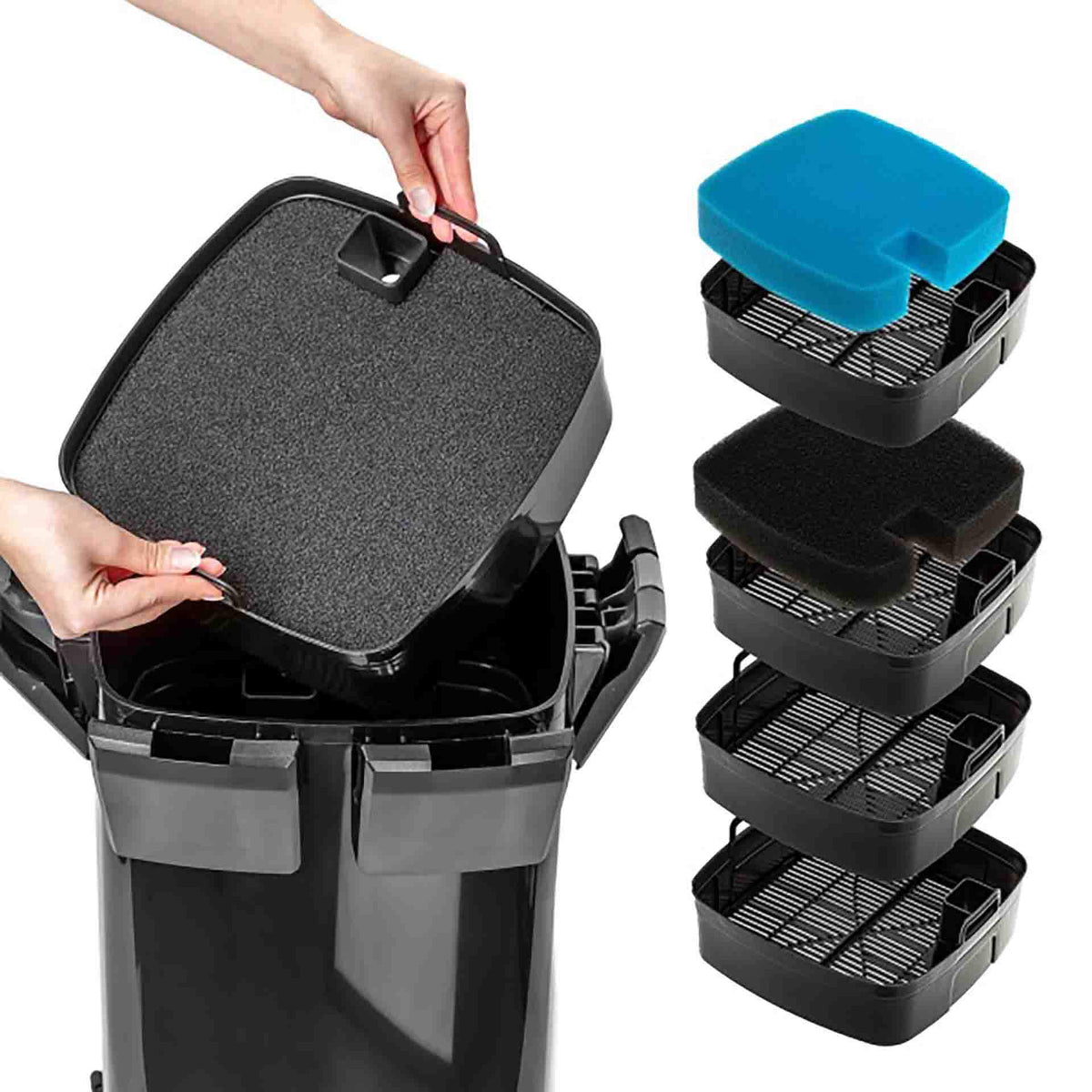 Aquael Hypermax 4500 Canister Filter - Up to 4500l/h (NEW VERSION W/APP)