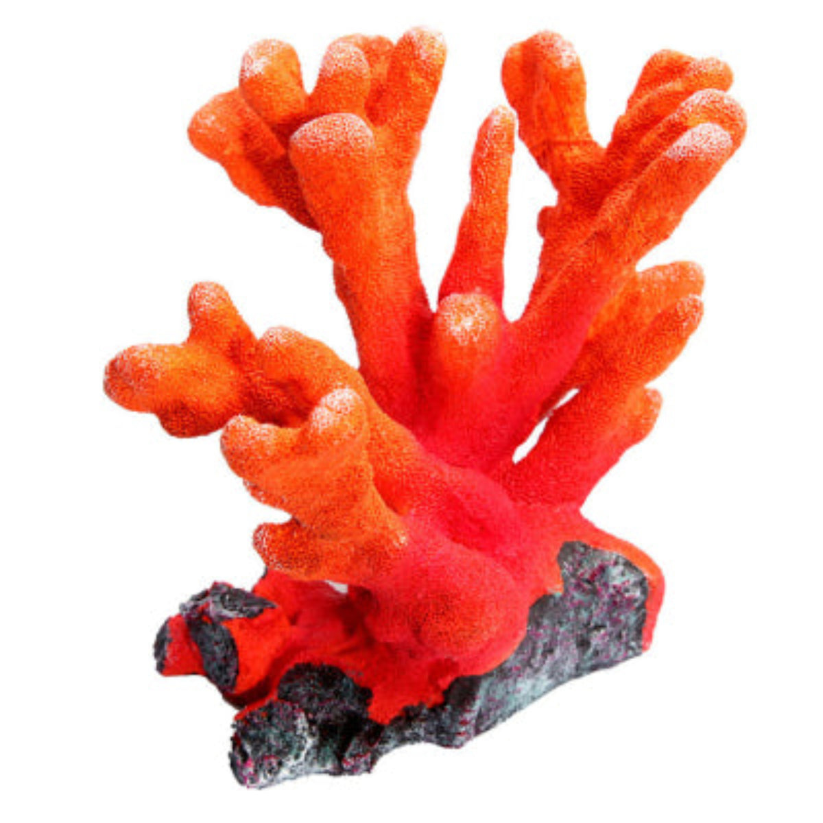 Aqua One Copi Coral Bird Nest Medium Orange 18.5 x 12.5 x 16.5cm - Coral Ornament