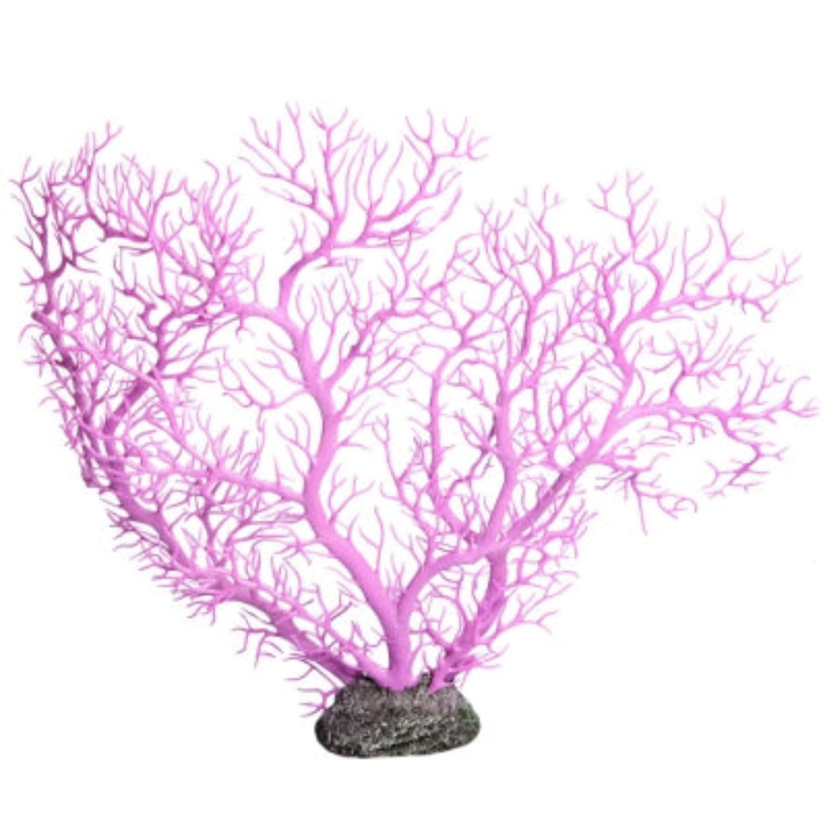 Aqua One Copi Coral Fan Purple 42.5 x 9.5 x 34.5cm - Purple Coral Ornament