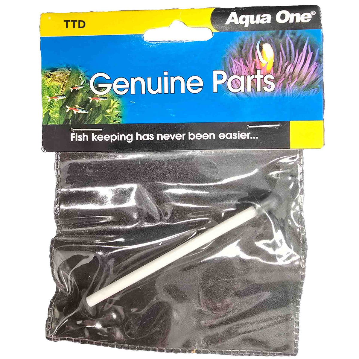 Aqua One Shaft with Rubber Ends Maxi 105 (Spare Part)