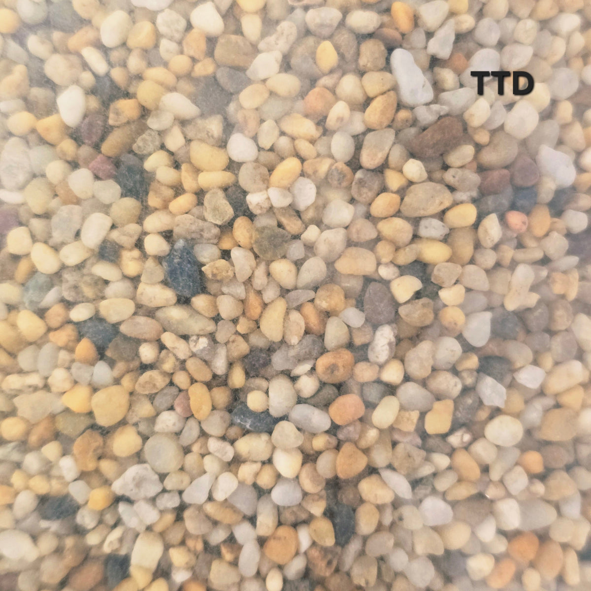 Aqua Natural Gold Pearl Natural River Gravel 4.5kg **