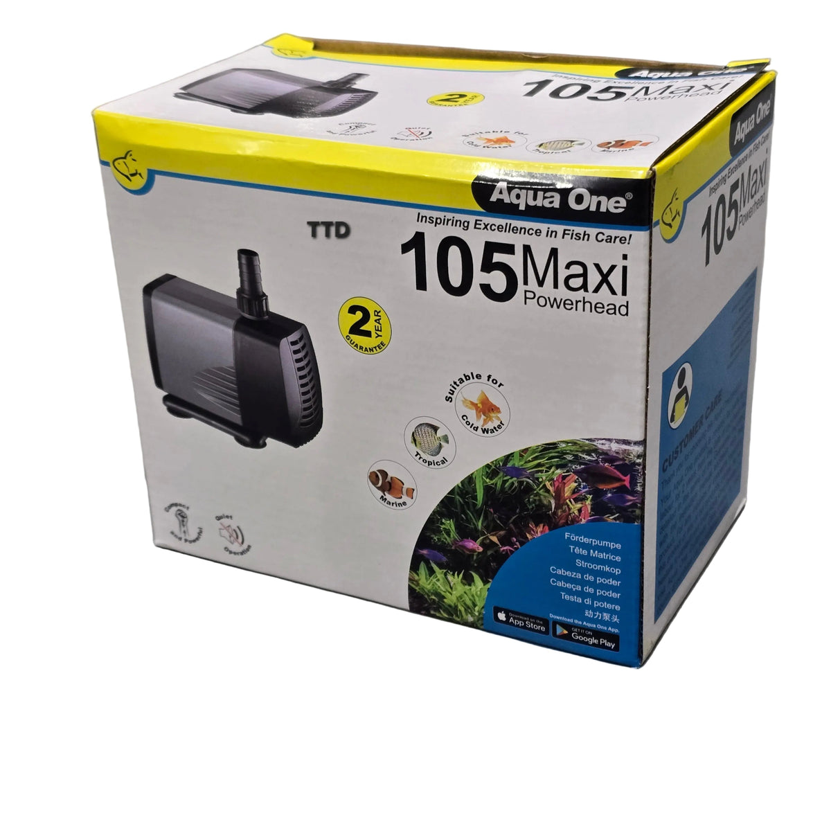 Aqua One 2500lph Maxi 105 Submerged Powerhead