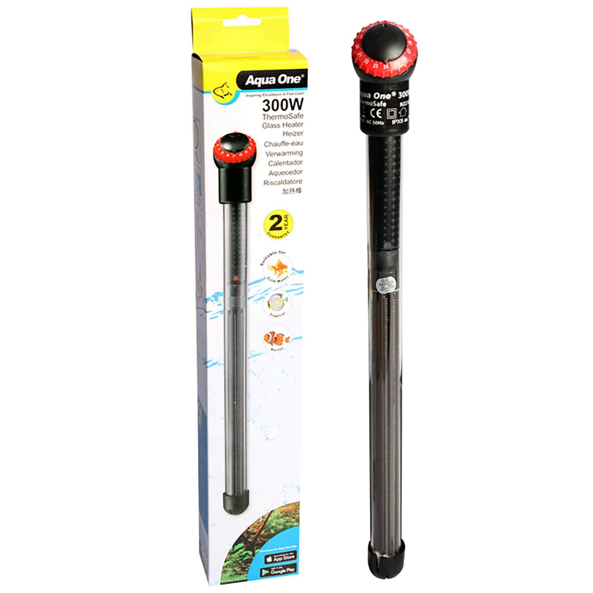 Aqua One Heater ThermoSafe 300W 40cm**