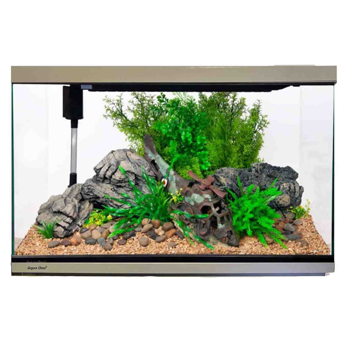 Aqua One Lifestyle Classic 125 Aquarium - Satin Grey (Tank Only)**