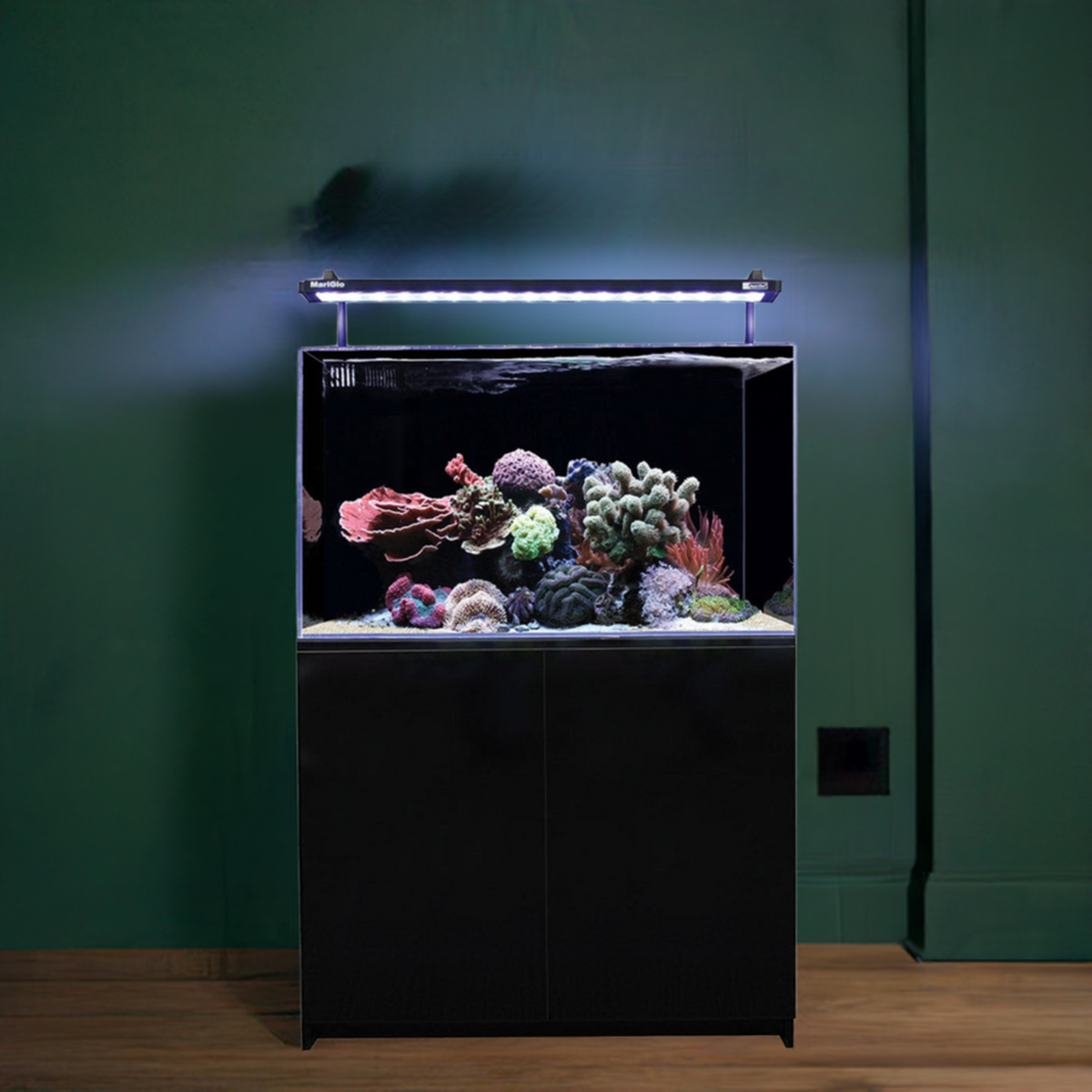 Aqua One Mini Reef 160 Marine Set 160l Black, 90 x 45 x 45cm - In-Store Pick Up Only**