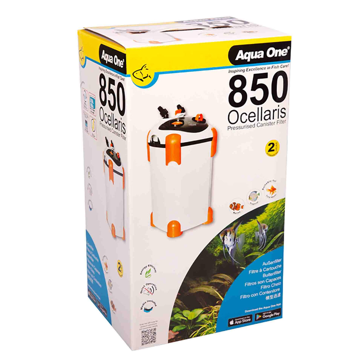Aqua One Ocellaris 850lph Canister Filter**