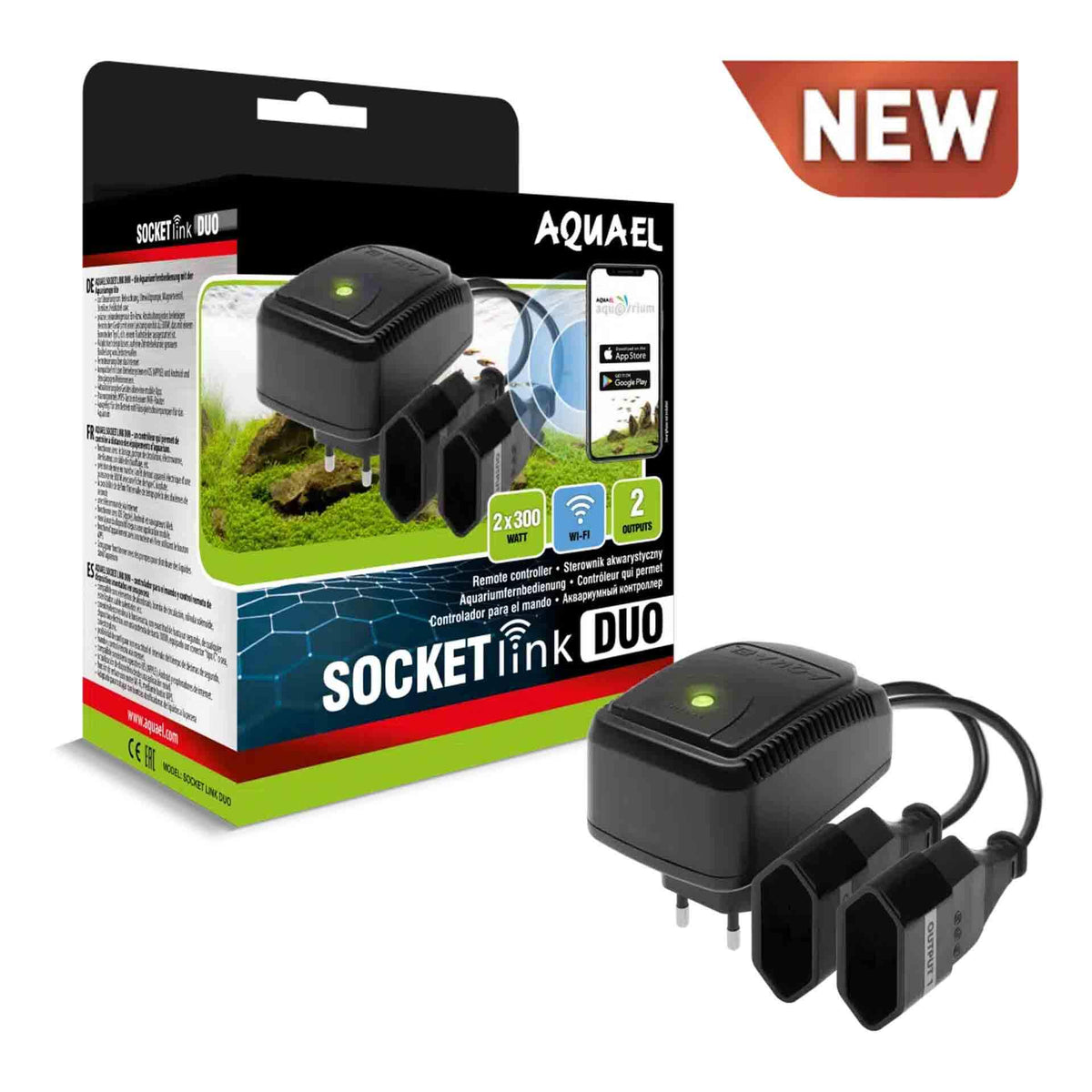 Aquael Socket Link DUO - Smart Controller of Aquarium Devices (Australian Version)