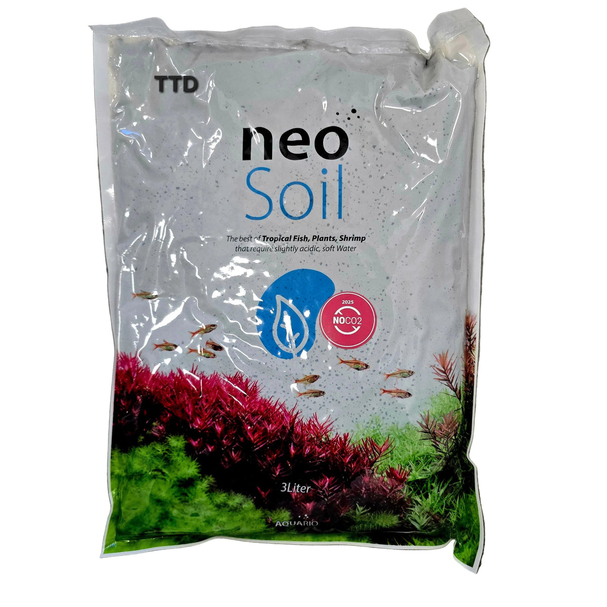 Aquario Neo No CO2 Aquasoil (Normal) 3L