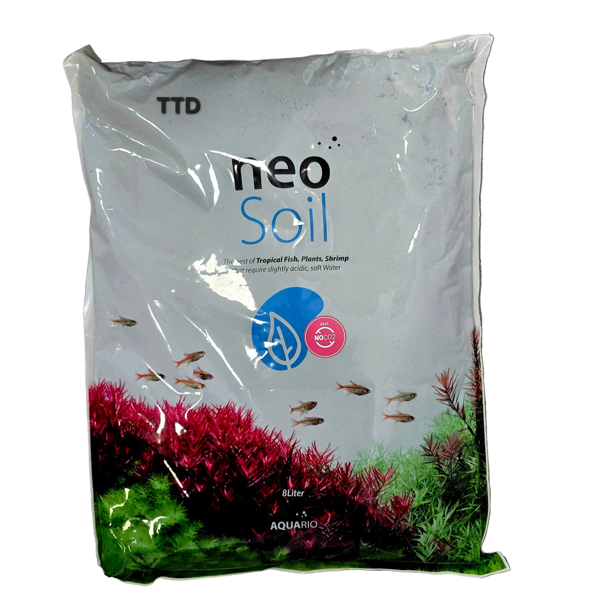 Aquario Neo No CO2 Aquasoil (Normal) 8L