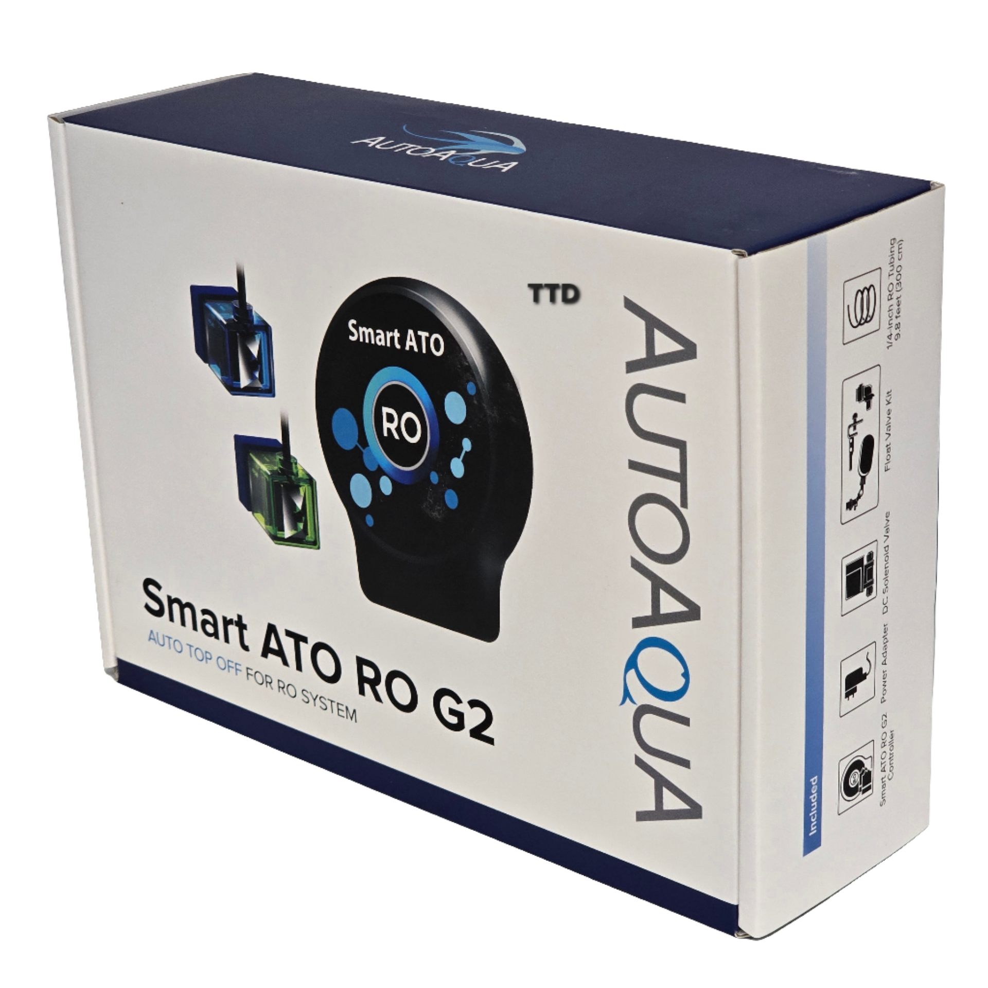 Auto Aqua Smart ATO RO G2 - Auto Top Off for RO System - The Tech Den