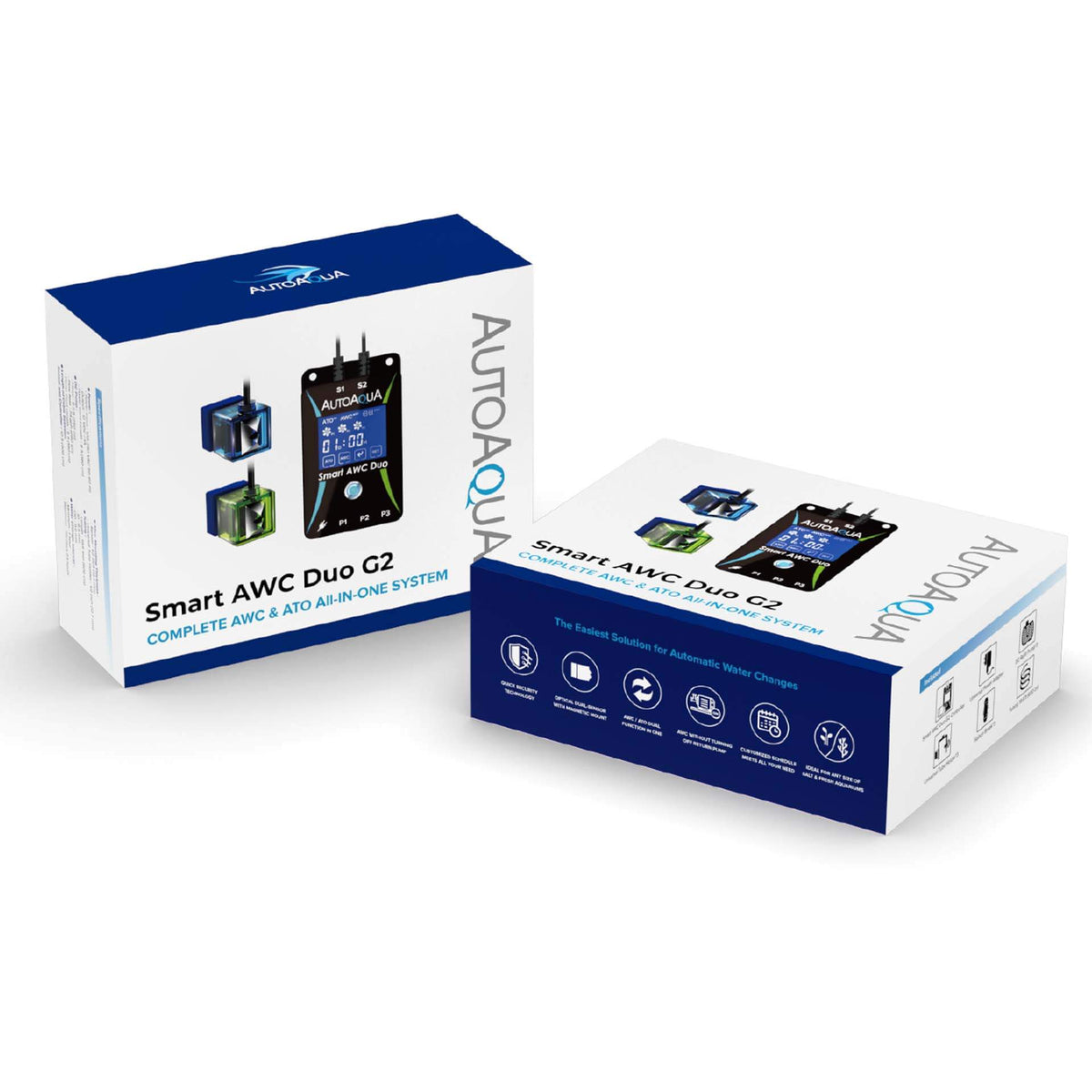 Auto Aqua Smart AWC Duo G2 (Automatic Water Change) Unit & ATO