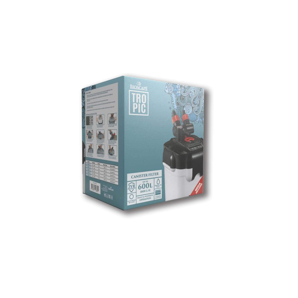 Bioscape Tropic Canister Filter 1800lph