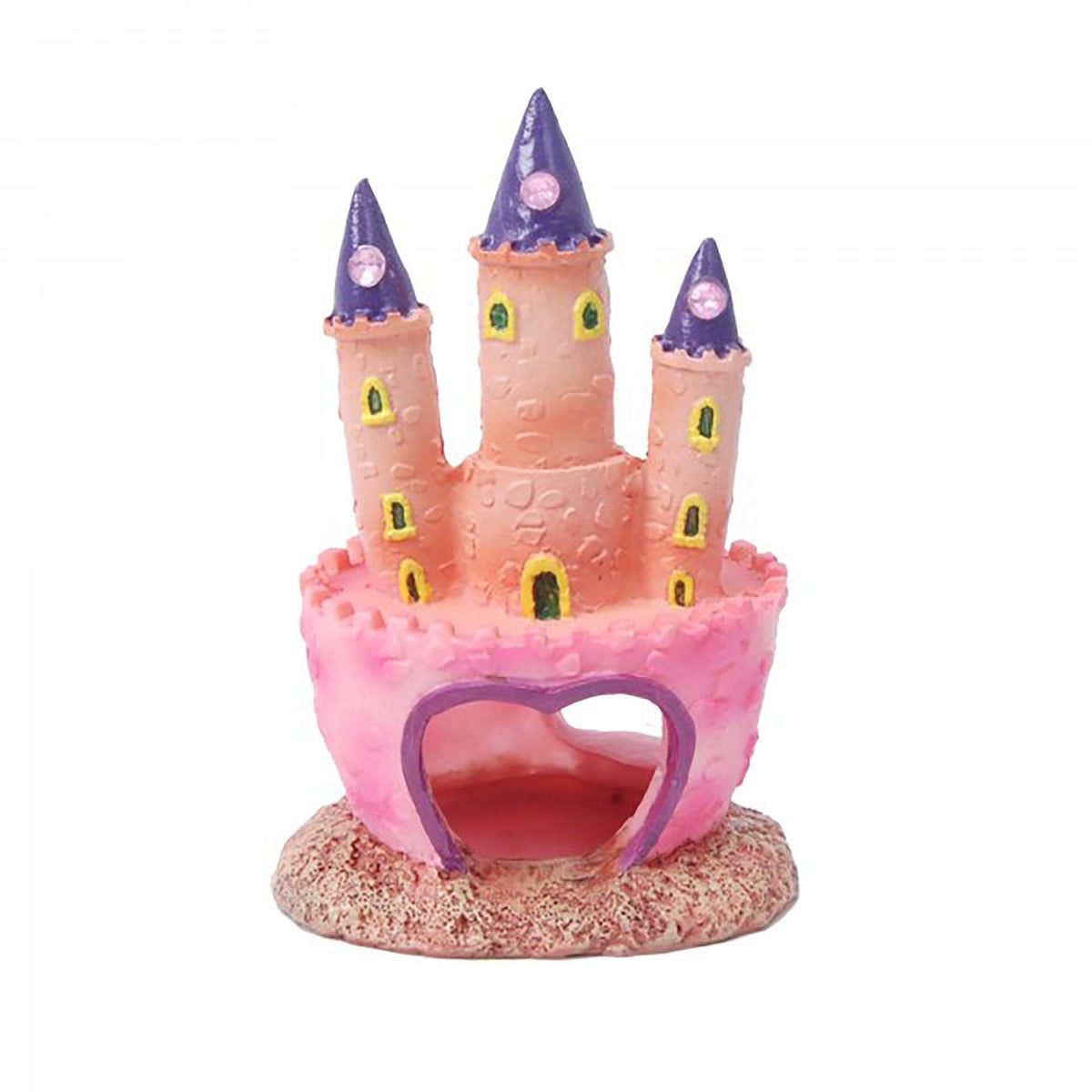 Bioscape - Fantasy Princess Castle - 19 x 18cm Aquarium Ornament