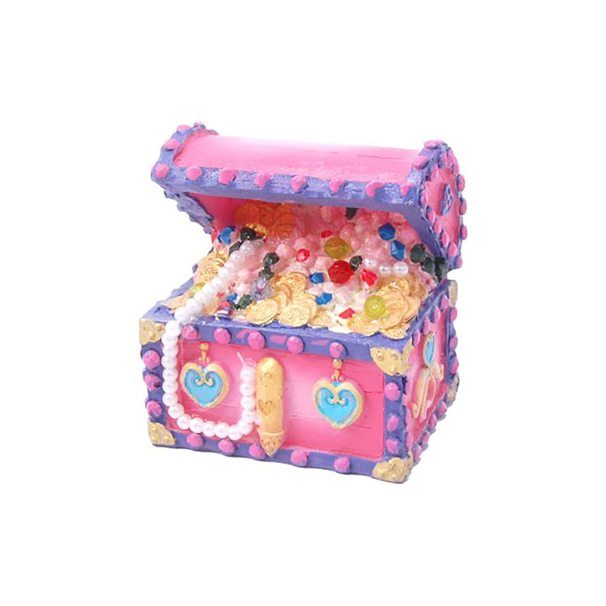 Bioscape - Fantasy Treasure Chest - 9 x 8cm Aquarium Ornament