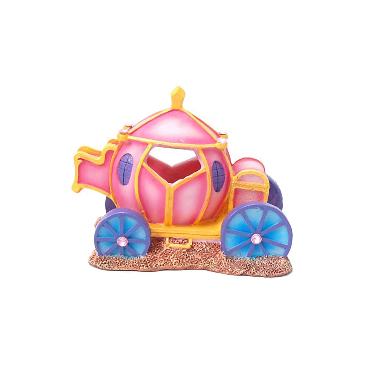 Bioscape - Fantasy Princess Carriage - 14 x 10cm Aquarium Ornament