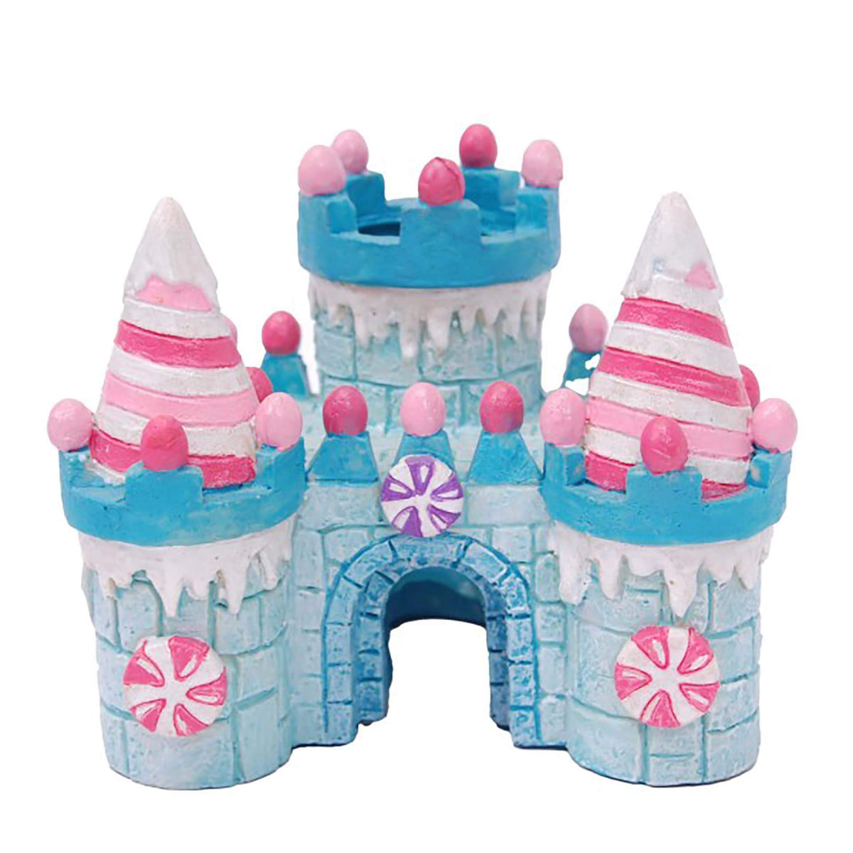 Bioscape - Fantasy The Candy Castle - 10 x 11 x 8cm Aquarium Ornament