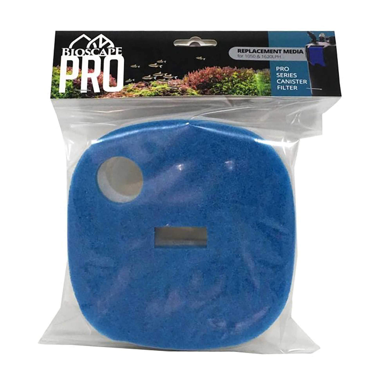 Bioscape Replacement Sponges for 1050L/h Canister (2 White/1 Blue)