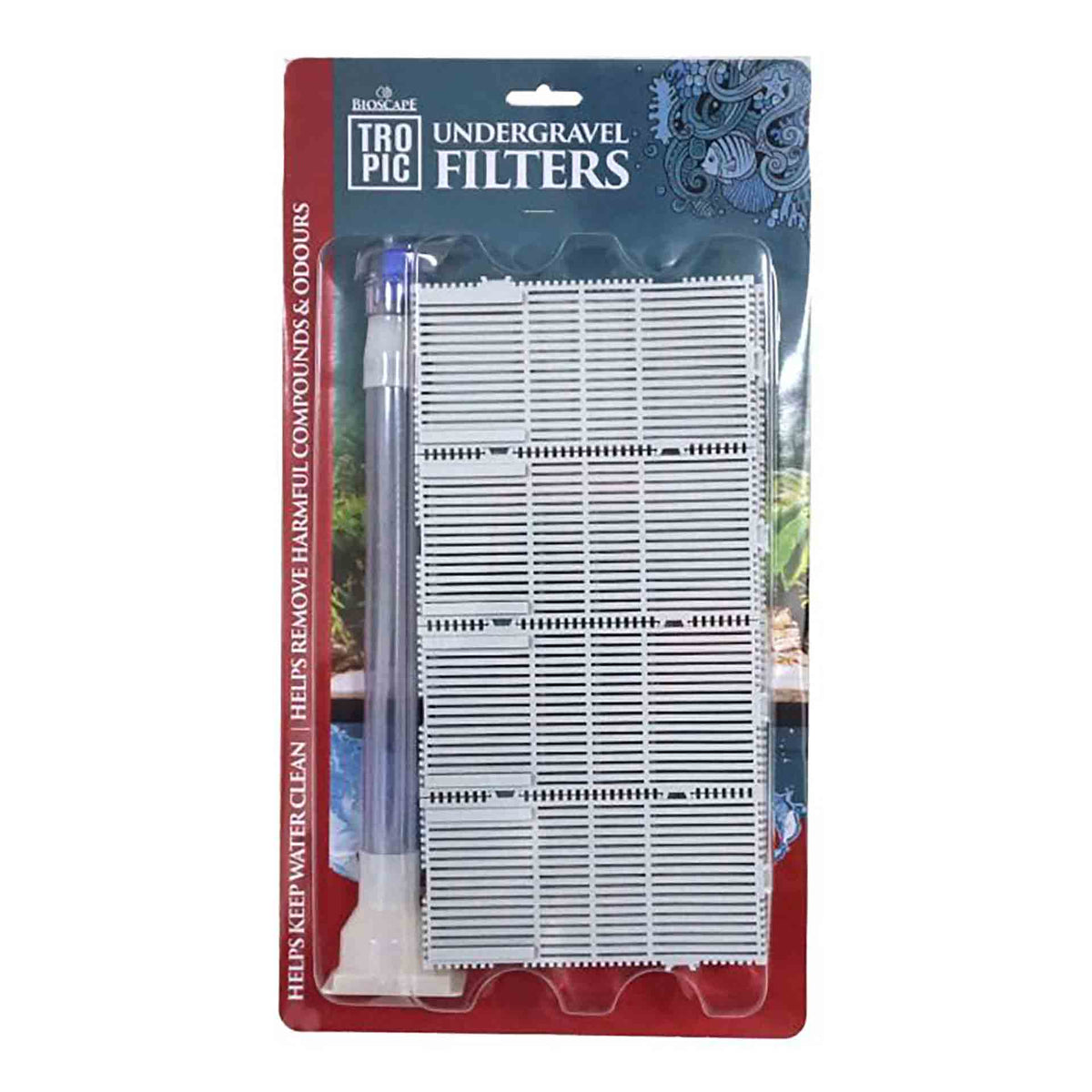 Bioscape Under Gravel Filter 58 x30cm for 60cm aquarium