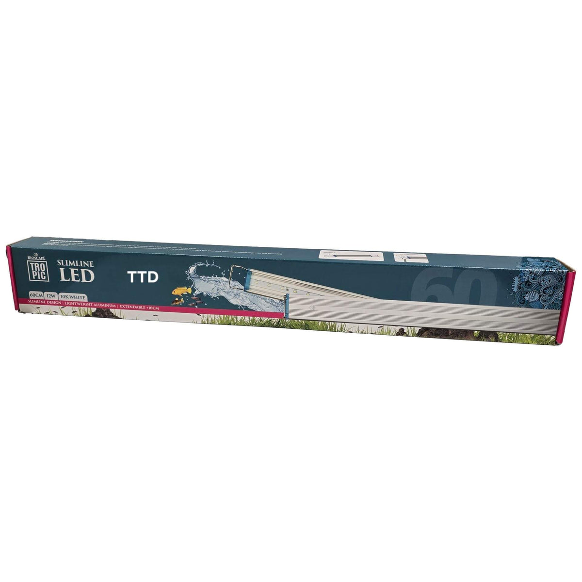 Bioscape Tropic Slim Natural LED Light 60cm - 12w
