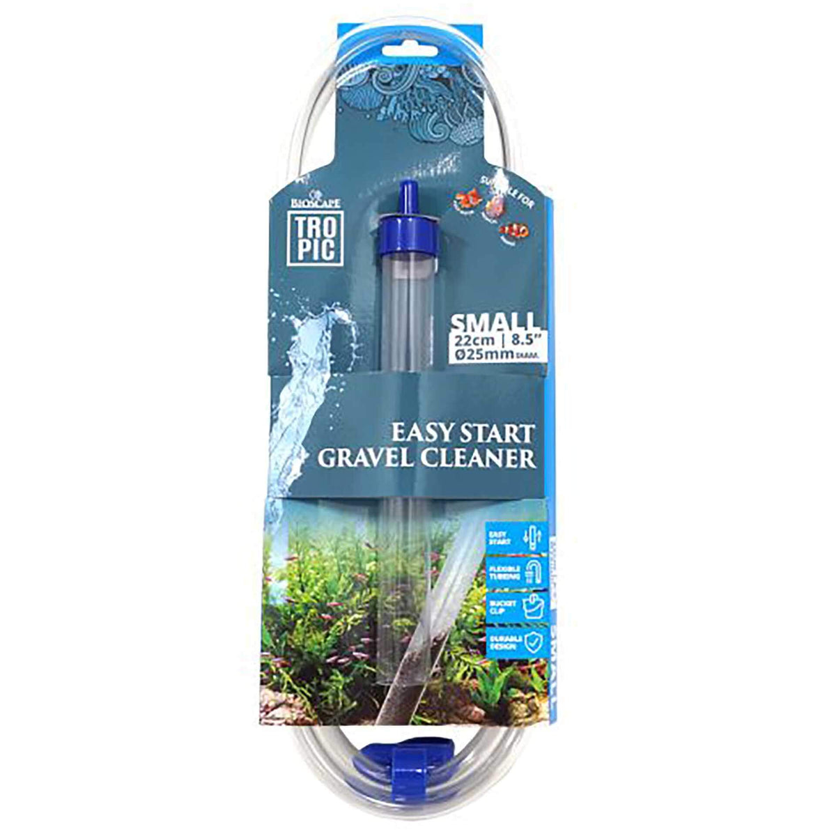 Bioscape Easy Start Gravel Cleaner Small 22cm x 2.5cm