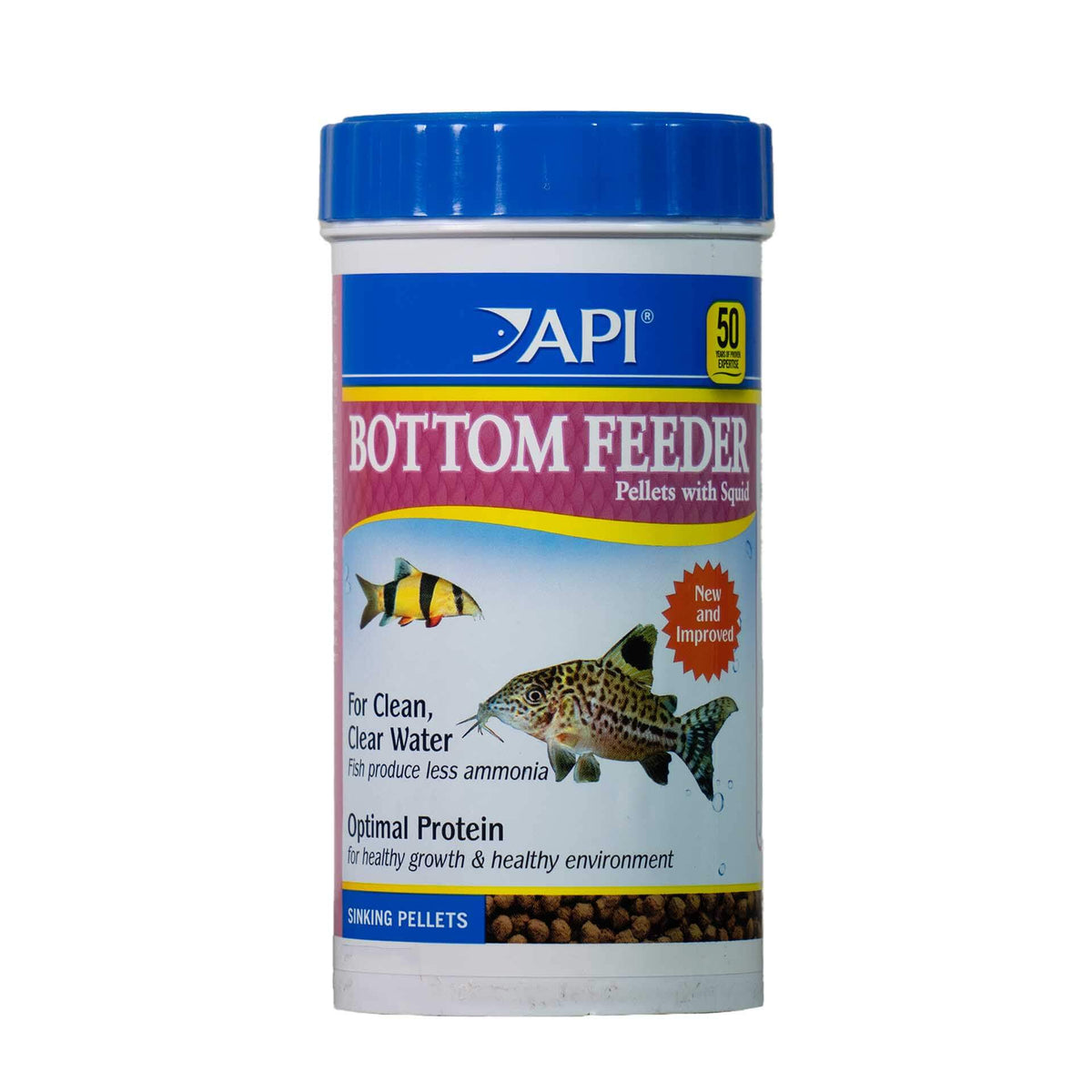 API Bottom Feeder Squid Pellet 224g Sinking