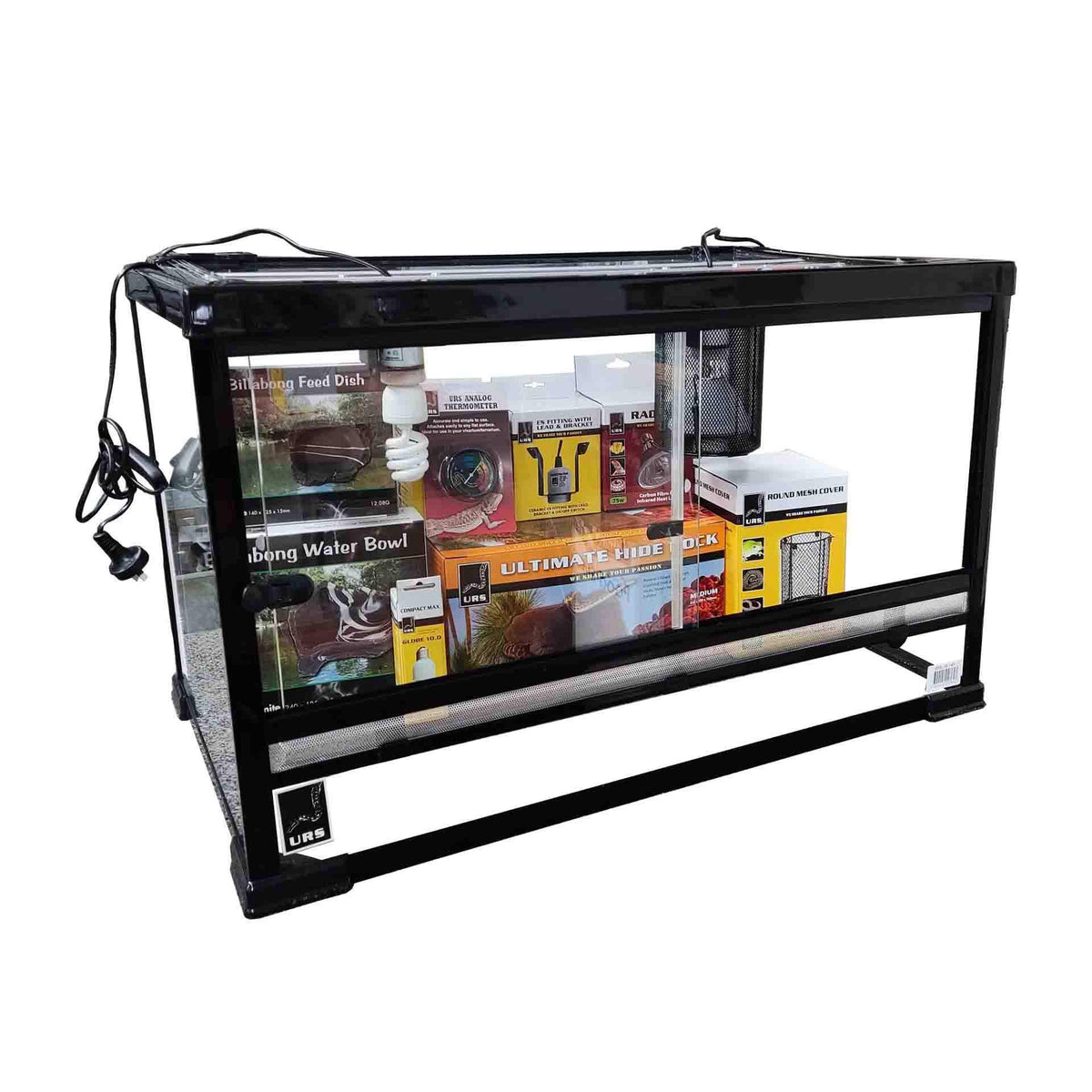 Budget Large Bearded Dragon Terrarium Package - 80 x 48 x 50cm - In store pick up Only**