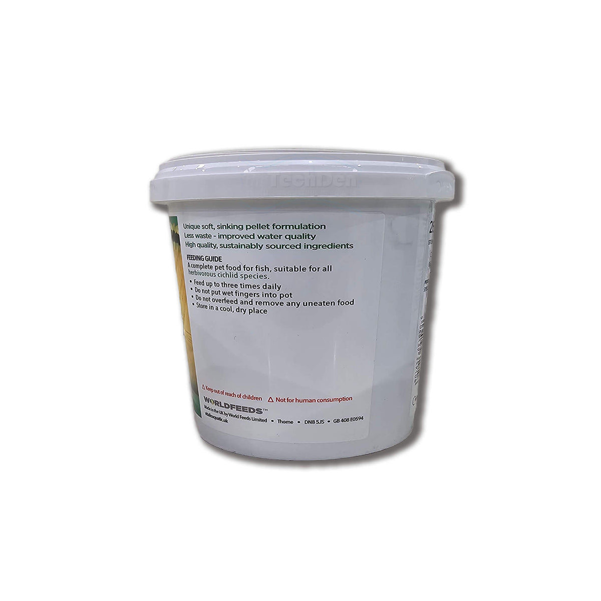 Vitalis Cichlid Herbivore Pellets 260g (1.5mm)