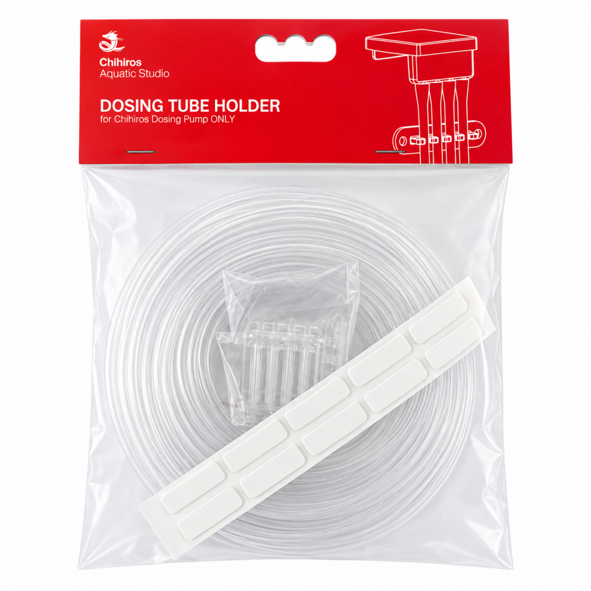 Chiros dosing tube holder