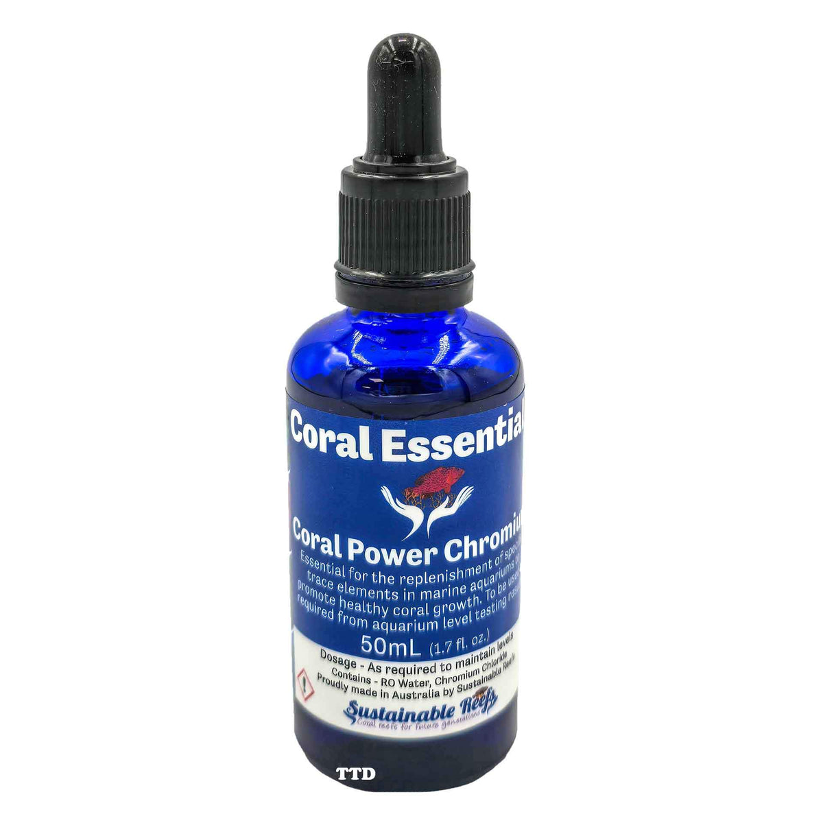 Coral Essentials Coral Power Chromium 50ml - ICP Micro Elements