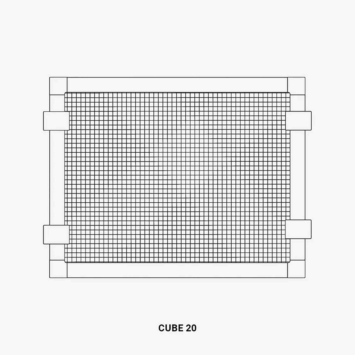 Waterbox Mesh Lid suited for Waterbox Cube 20 Aquarium