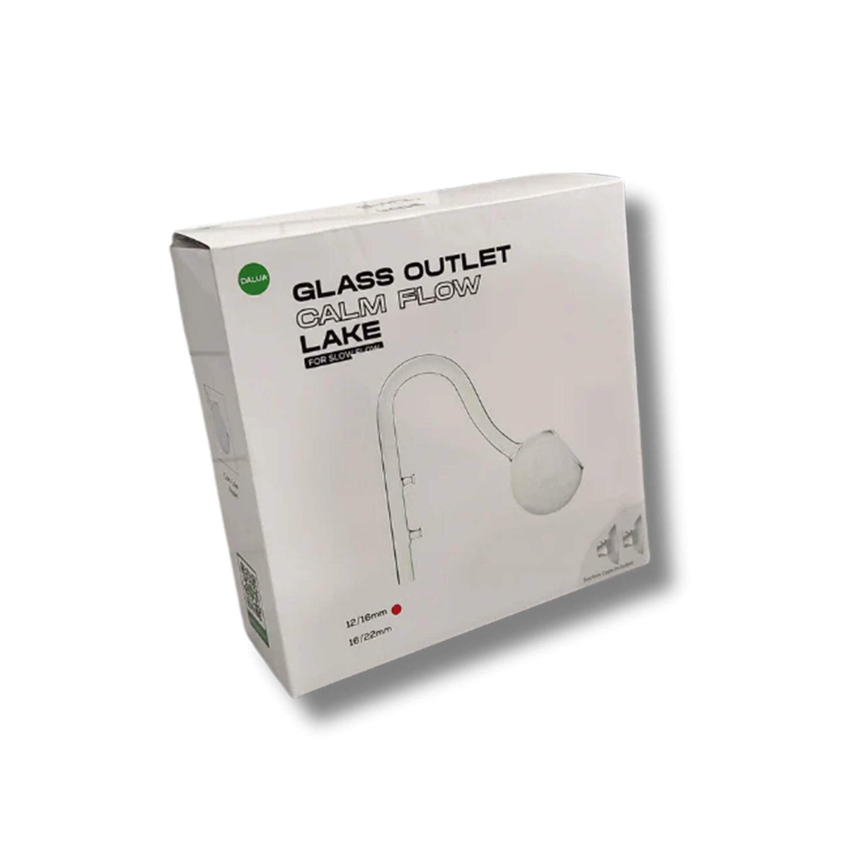 Dalua Glass Outlet - Calm Flow Lake Lily Pipe 12/16mm