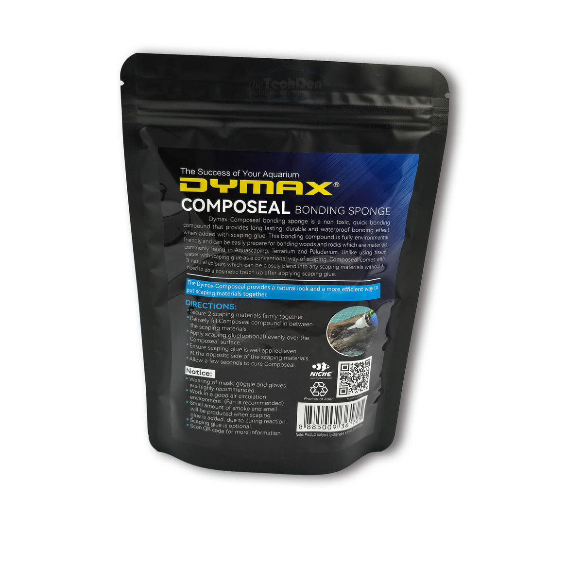 Dymax Composeal Dark Grey 50g