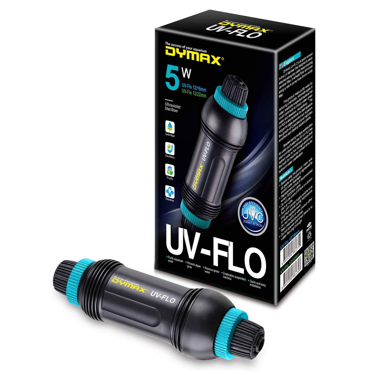 Dymax UV-Flo 5w - 16/22mm