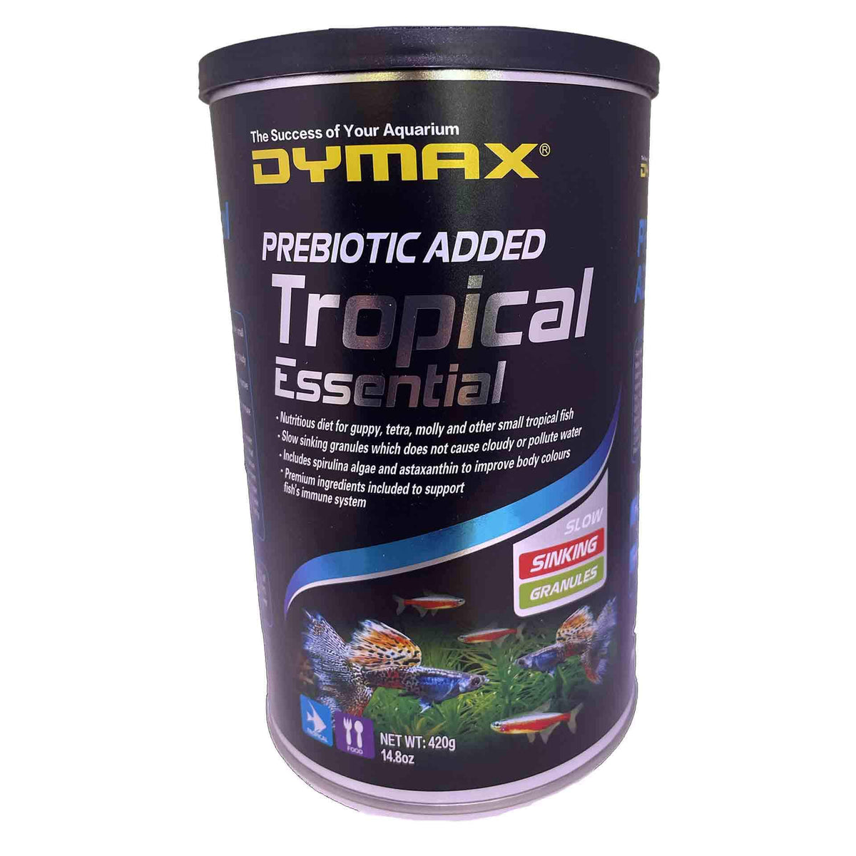 Dymax Tropical Essential Sinking Granules 420g