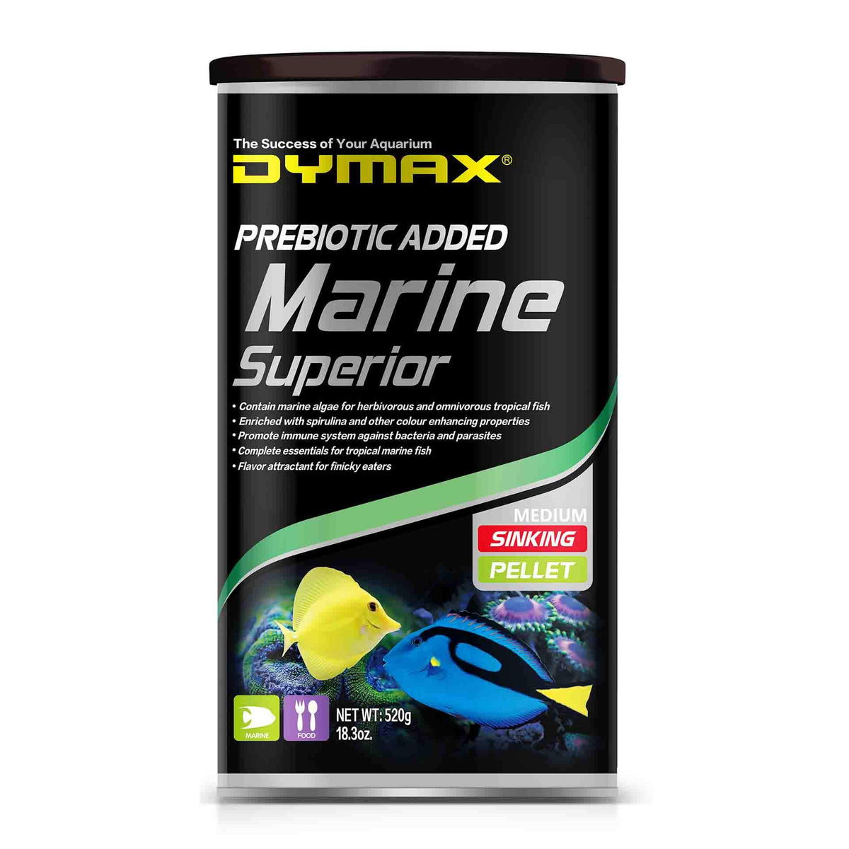 Dymax Marine Superior MEDIUM Sinking Pellet 560g