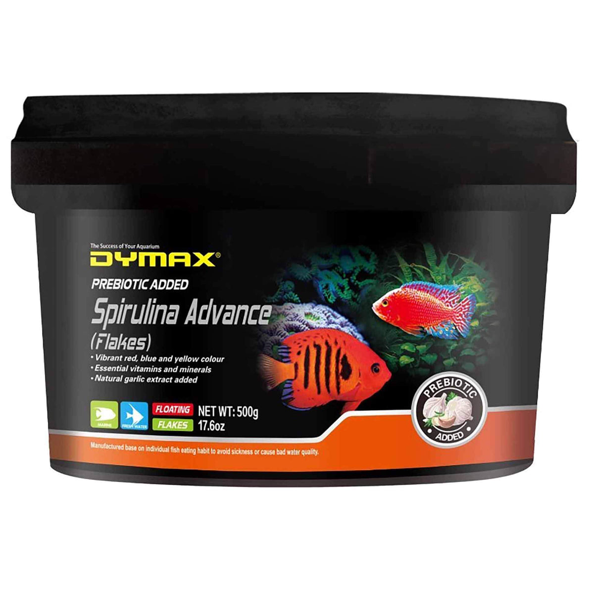 Dymax Advance Spirulina Floating Flakes 500g