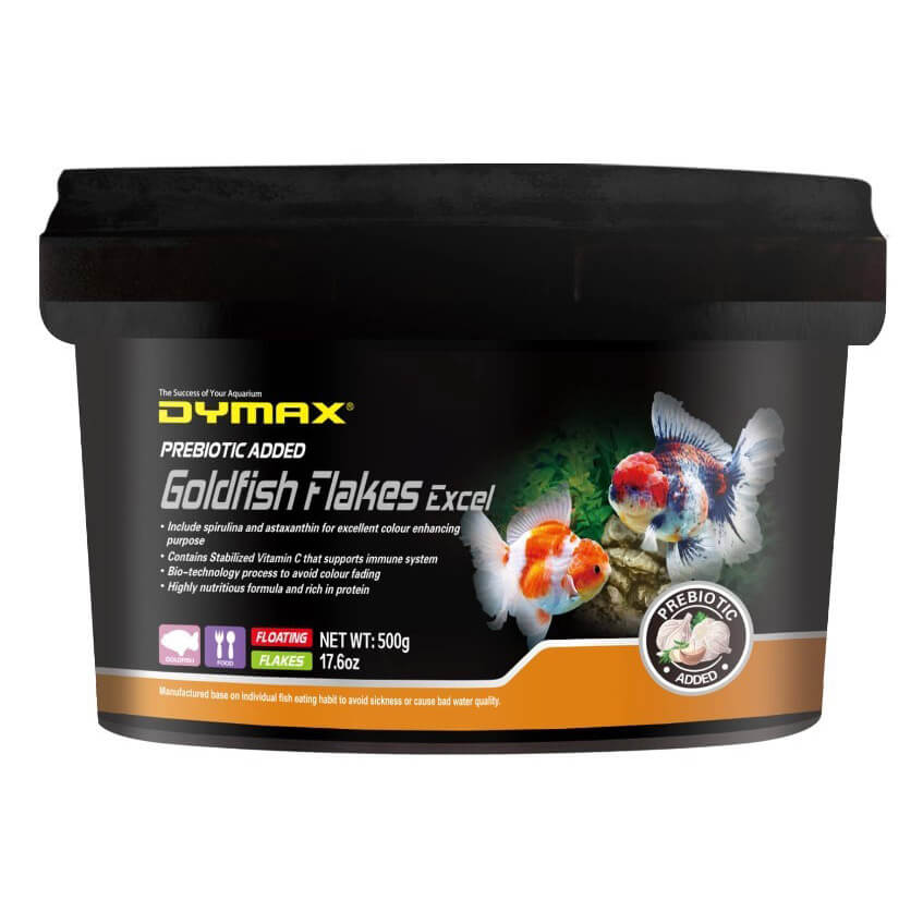 Dymax Excel Goldfish Flakes Floating 500g