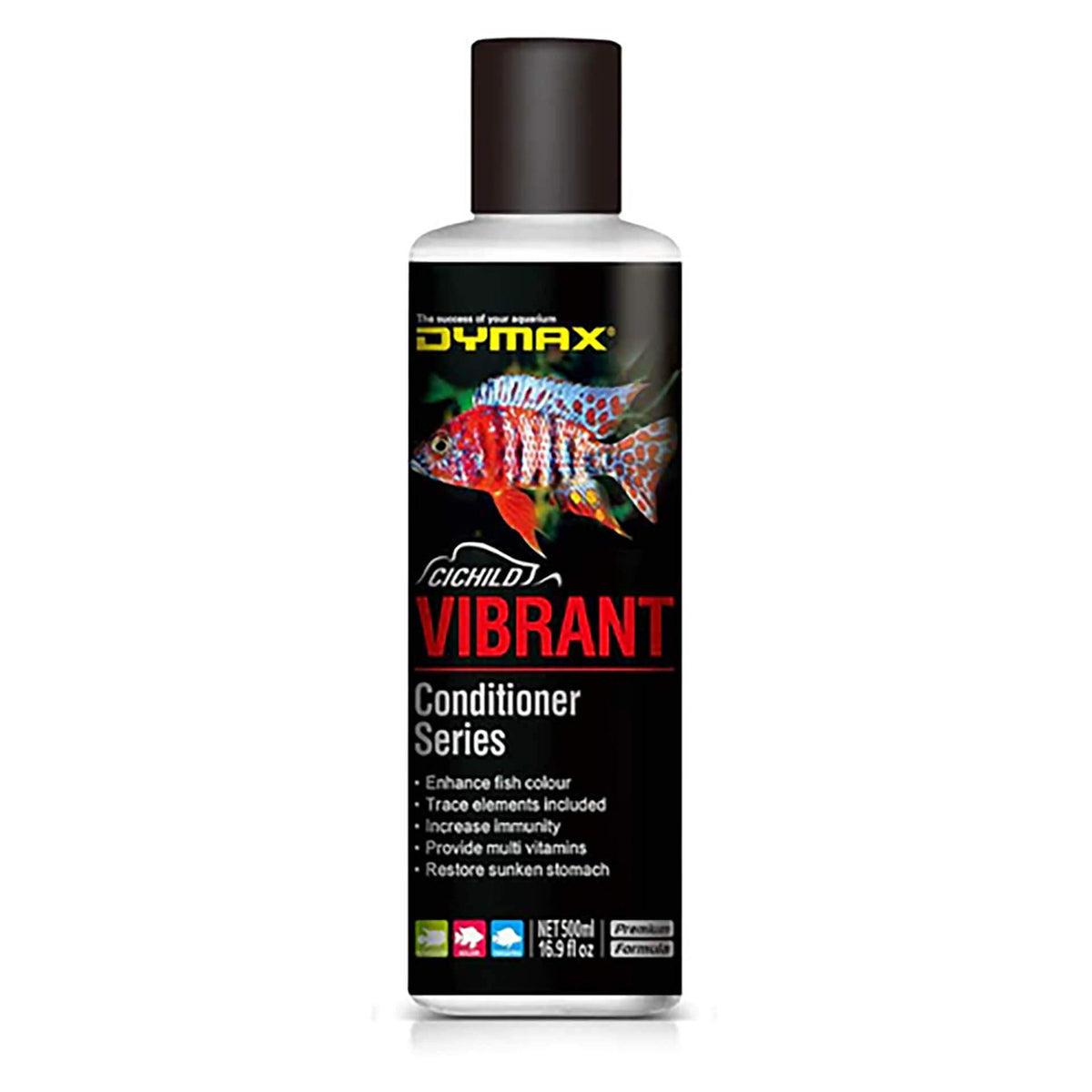 Dymax Vibrant 500ml - Enhances Fish Colours &amp; Includes Trace Elements