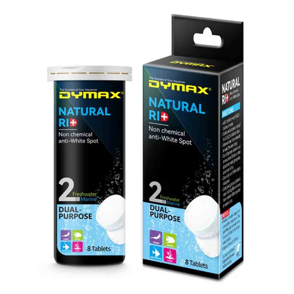 Dymax Natural Rid - Non Chemical Anti-White Spot (8 tablets/box)