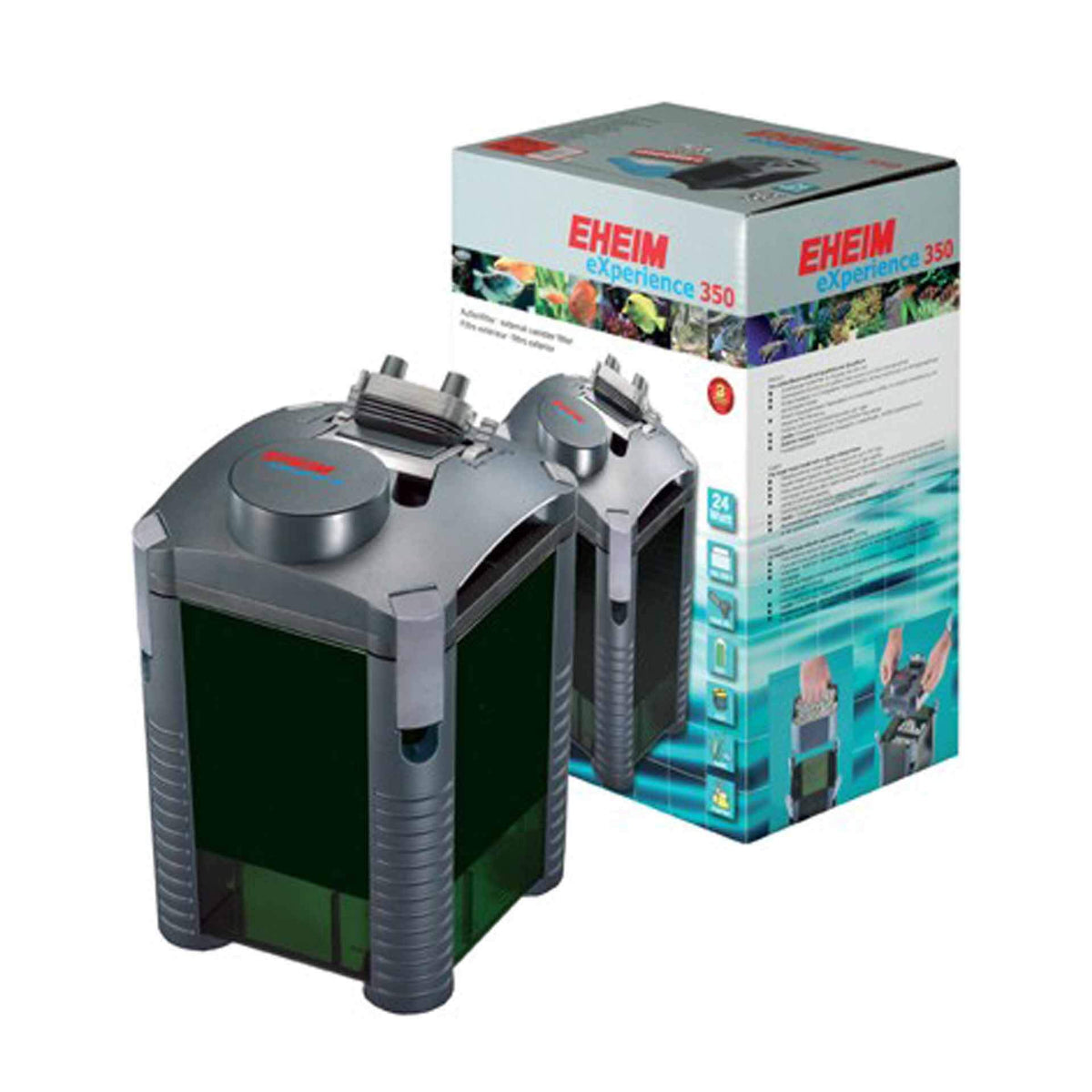 EHEIM eXperience 350 External Canister Filter - 24W, 1050L/hr