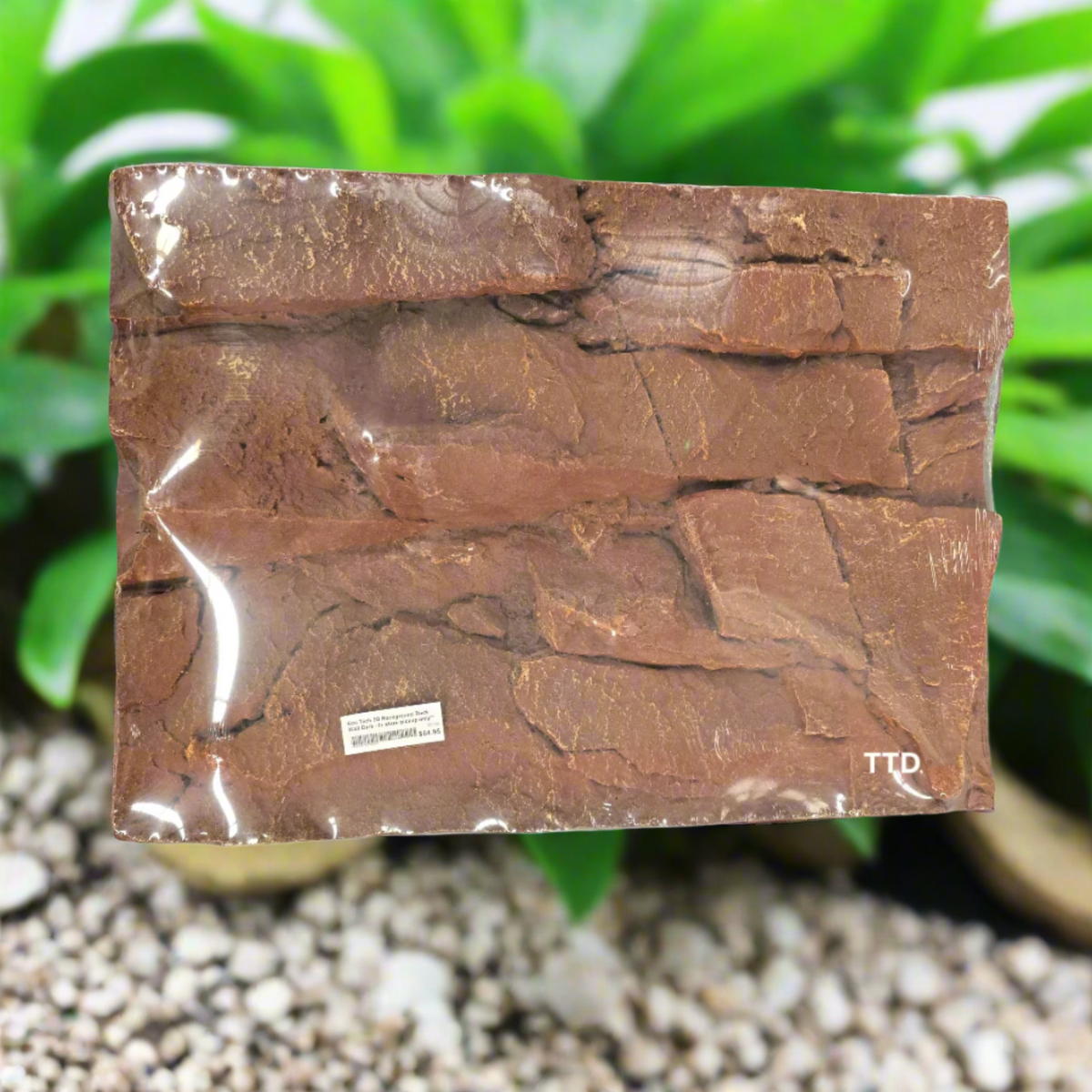 Eco Tech 3D Background Rock Wall Dark - In store pickup only**