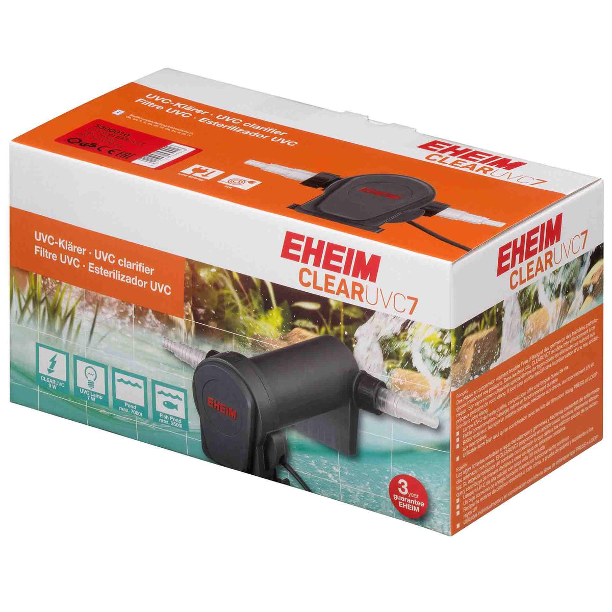 Eheim CLEARUVC7 UV Steriliser for Ponds**