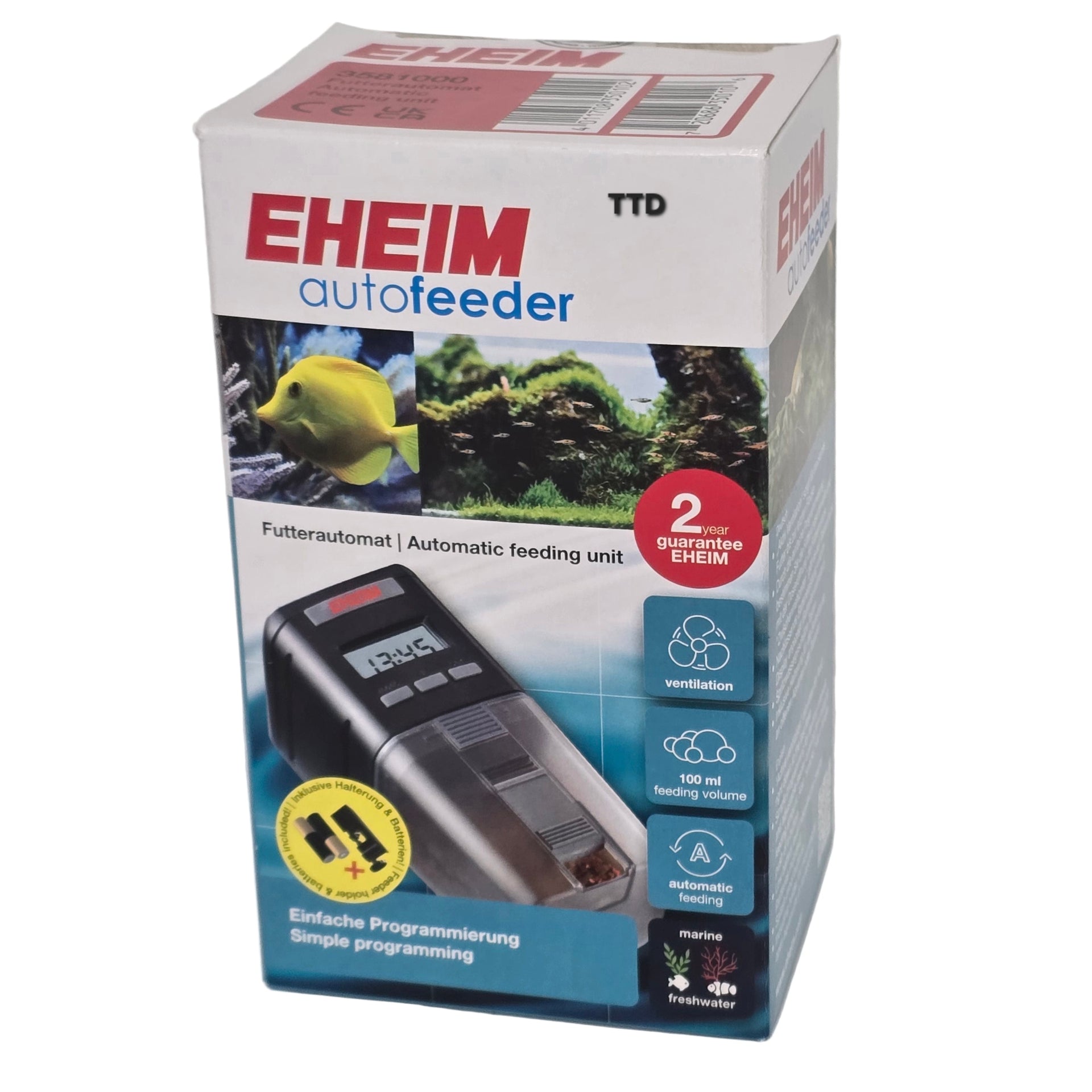 Auto Fish Food Feeders for Aquariums & Vacations - The Tech Den