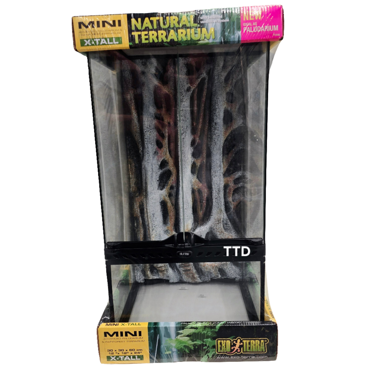 Exo Terra Paludarium Mini Extra Tall 30 x 30 x 60cm