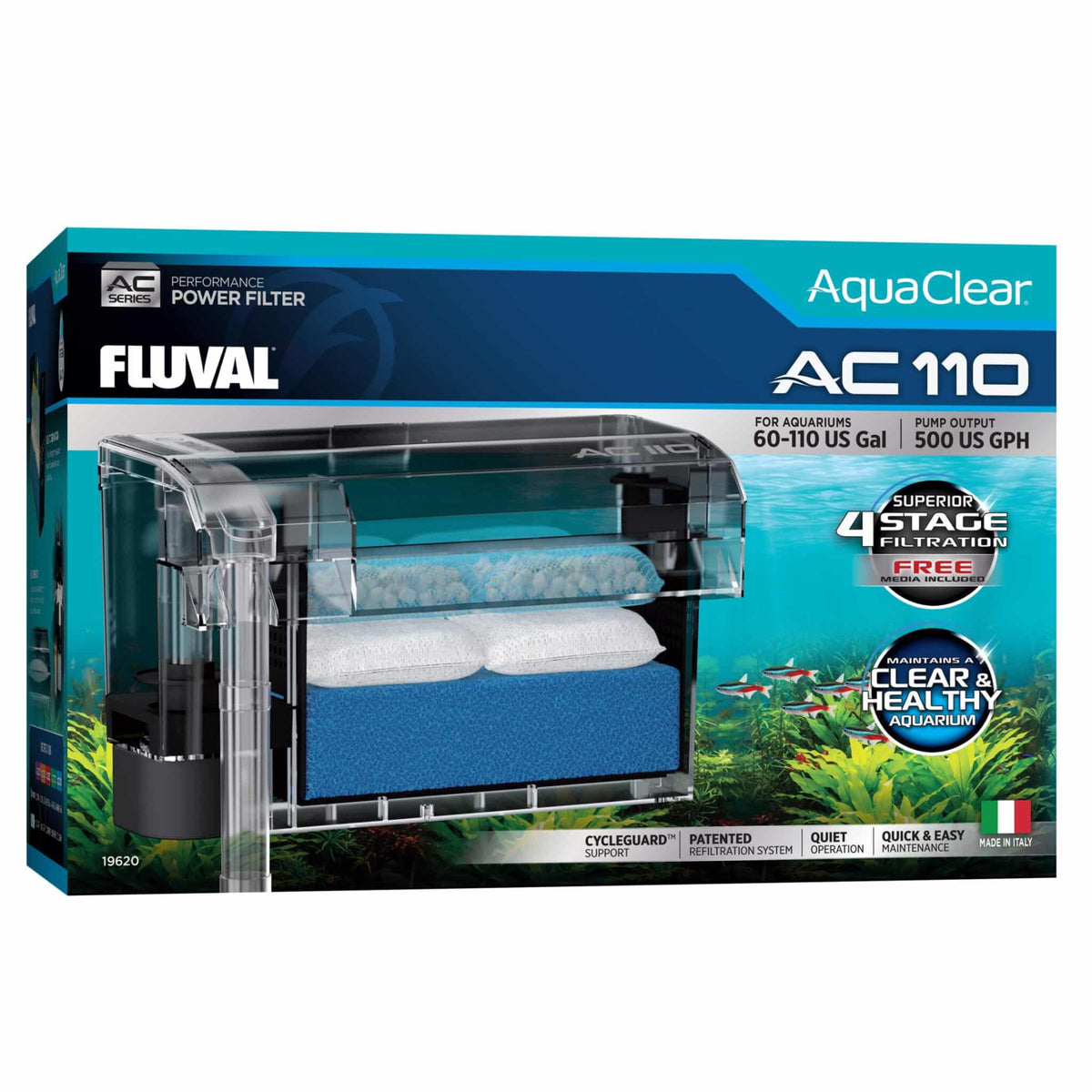 Fluval AquaClear 110 Hang On Filter - 1892lph