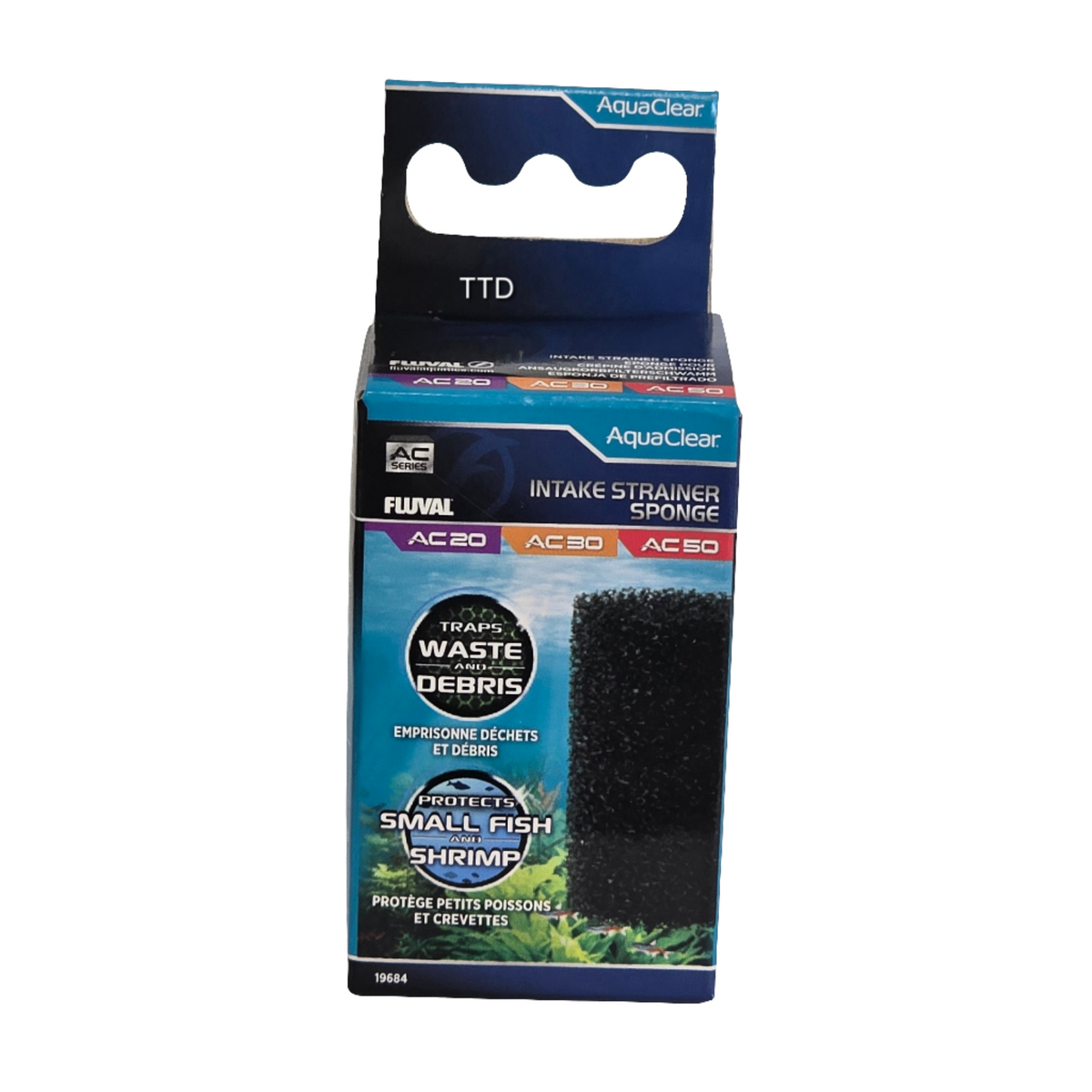 Fluval AquaClear AC20/30 Navul – Zeo-actieve Kool, 3 Stuks, Voor Kristalhelder Aquariumwater