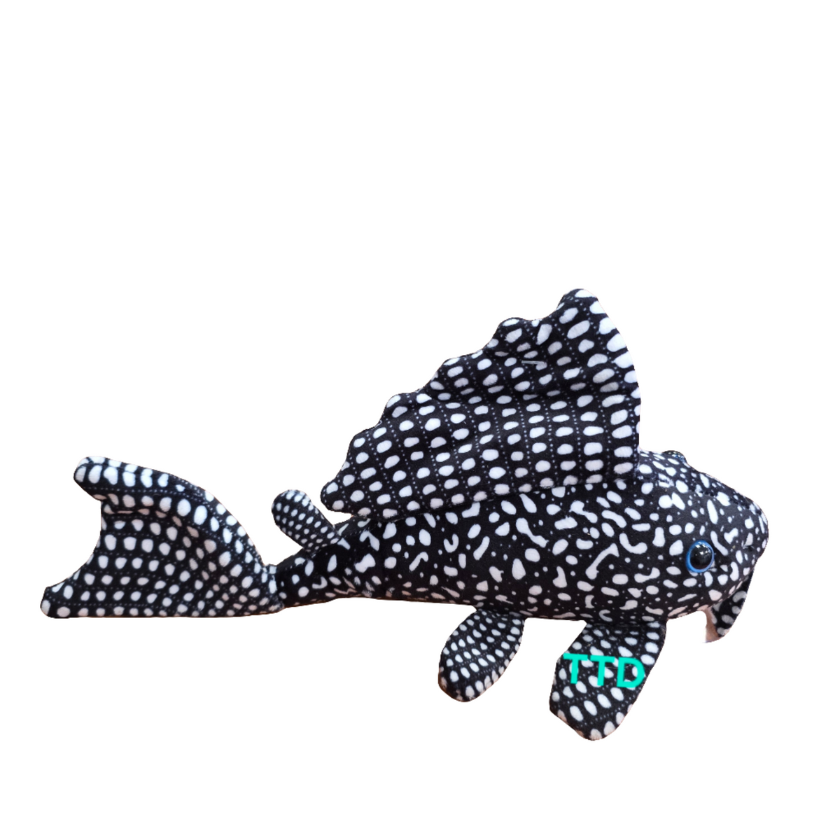 GreenPleco 'Famous Pleco' 26cm Plushie with Suction Cup
