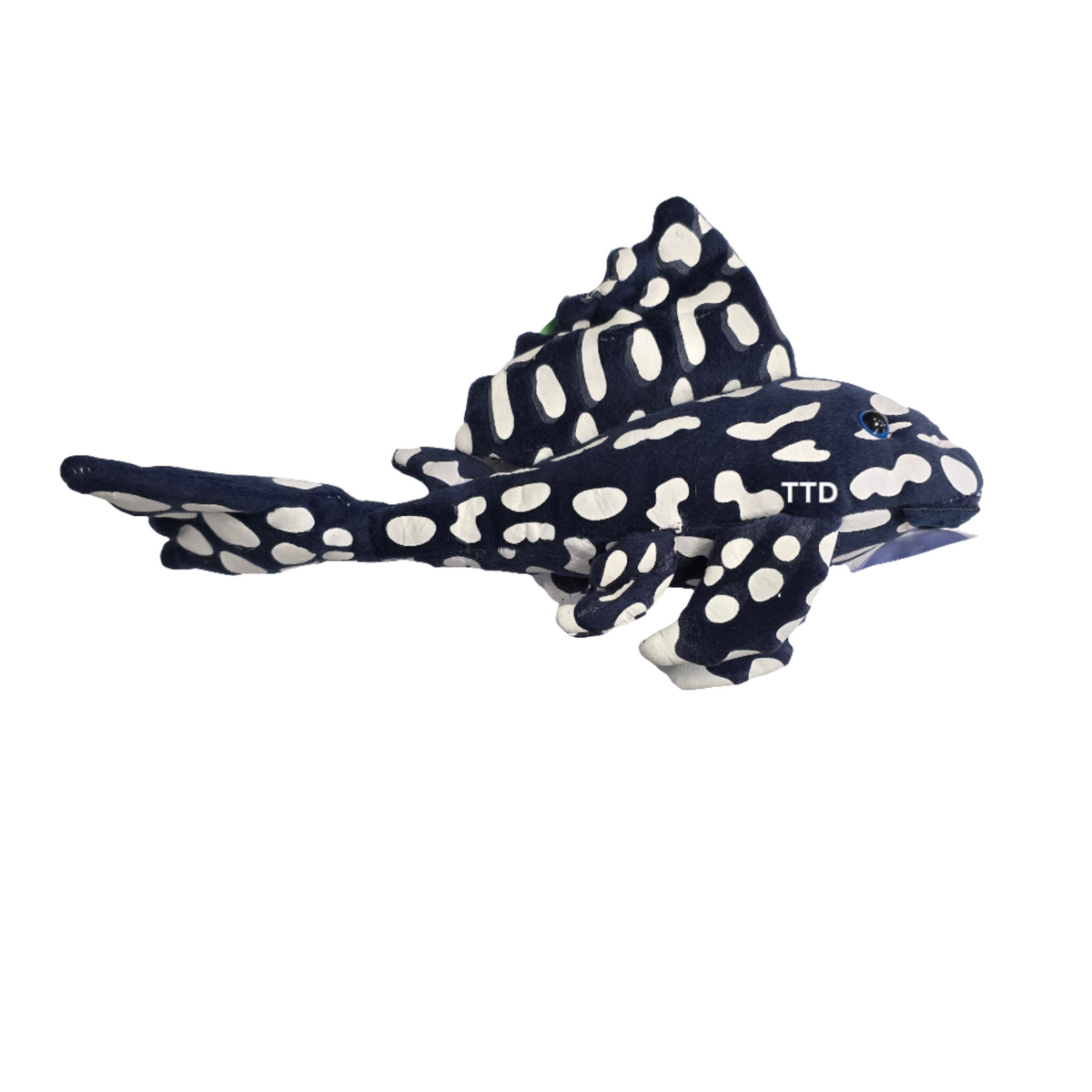 GreenPleco 'Sapphire Pleco' 30cm Plushie with Suction Cup