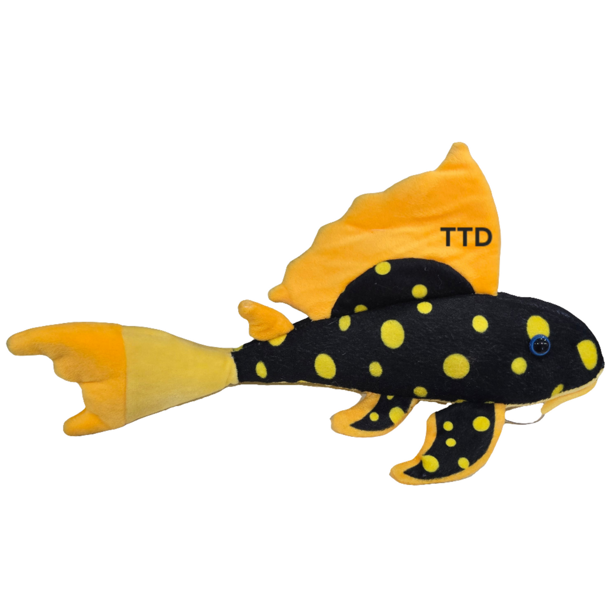 GreenPleco 'Sunshine Pleco' 30cm Plushie with Suction Cup