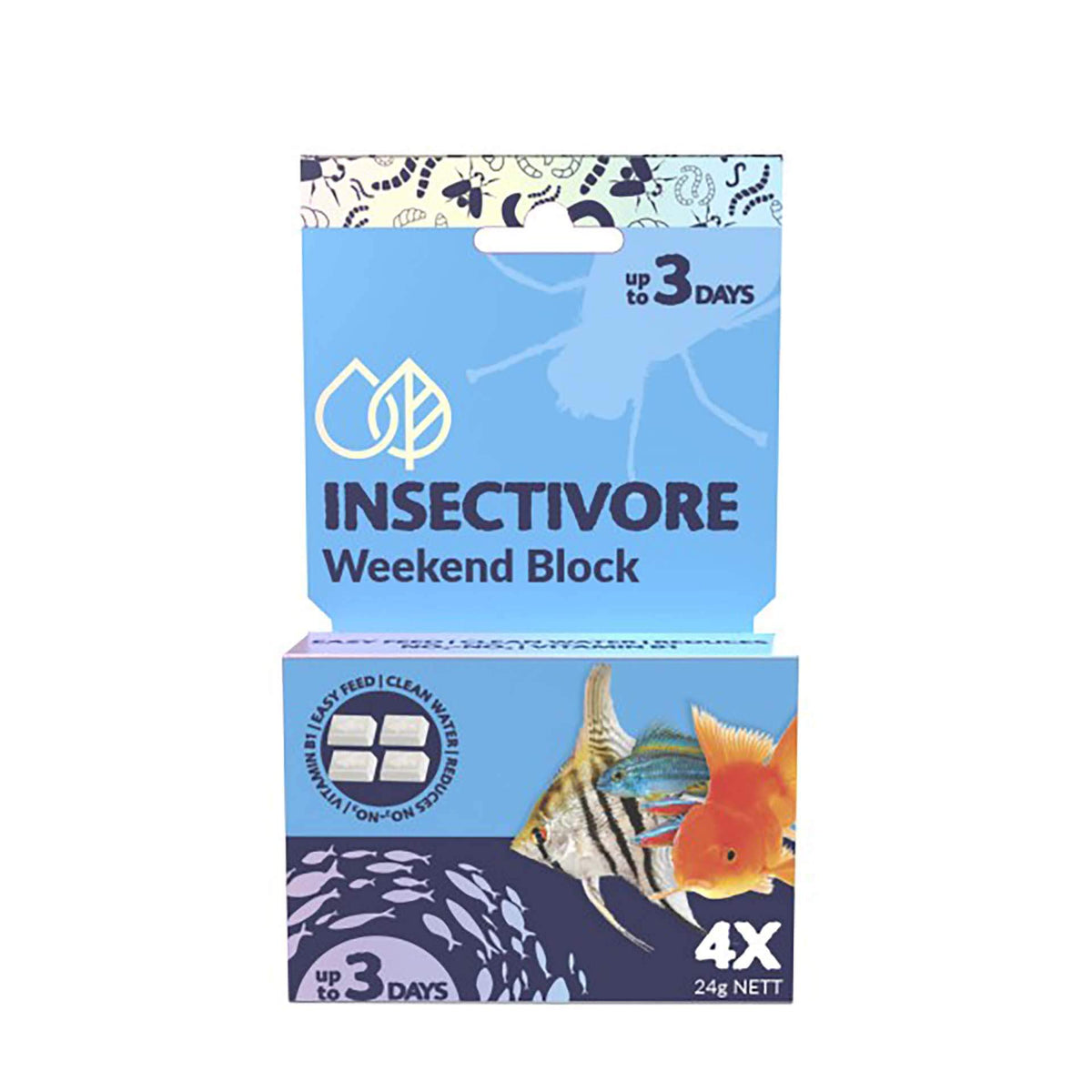 Bioscape Insectivore Weekend Blocks 24g - Up to 3 days